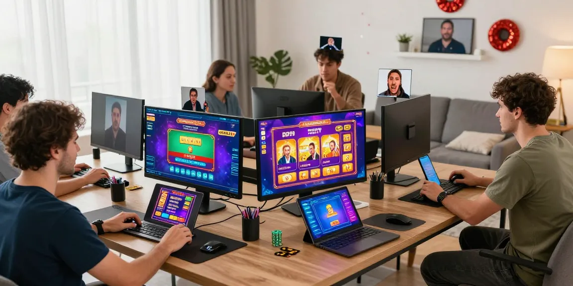 Players enjoying credit card casinos online with vibrant game graphics and competitive atmosphere.