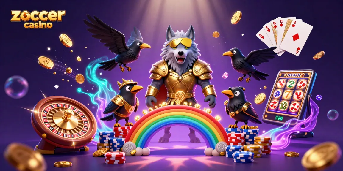 Experience the thrill at zoccer casino with dynamic characters and vibrant game elements in a rich 3D scene.