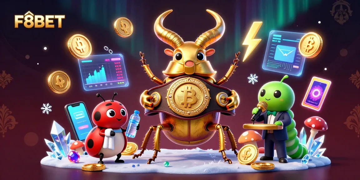 Experience thrilling gameplay with F8BET in this vibrant online casino illustration.