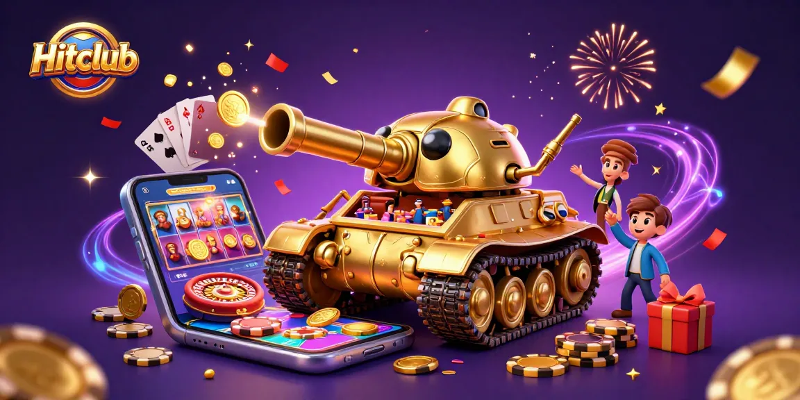 Spin to win at Hitclub with vibrant slot games and festive atmosphere!