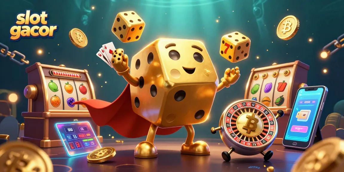 Engage with slot gacor action in a thrilling 3D illustration of casino fun and excitement.