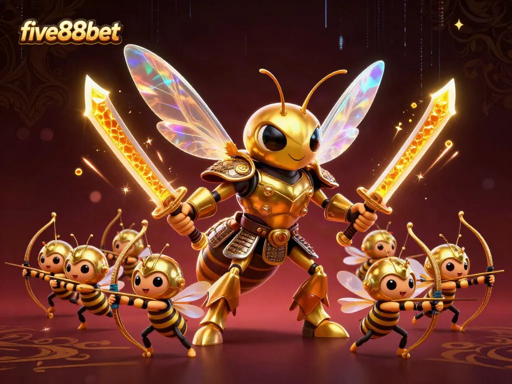 Experience gripping action at five88bet with a dazzling display of vibrant characters and gaming elements.
