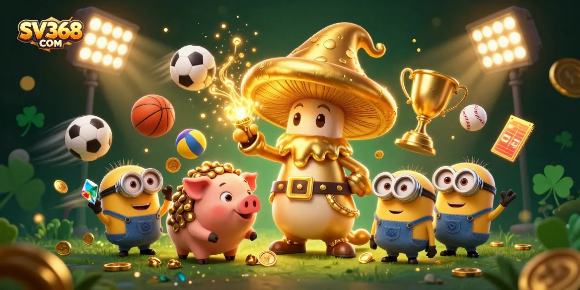 Experience thrilling action with SV368 COM as magical treasures and sports elements come alive.