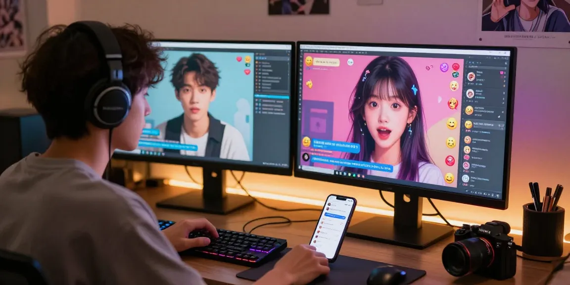 Engaging ai ecchi chat session showcasing animated character visuals and vibrant interactions.