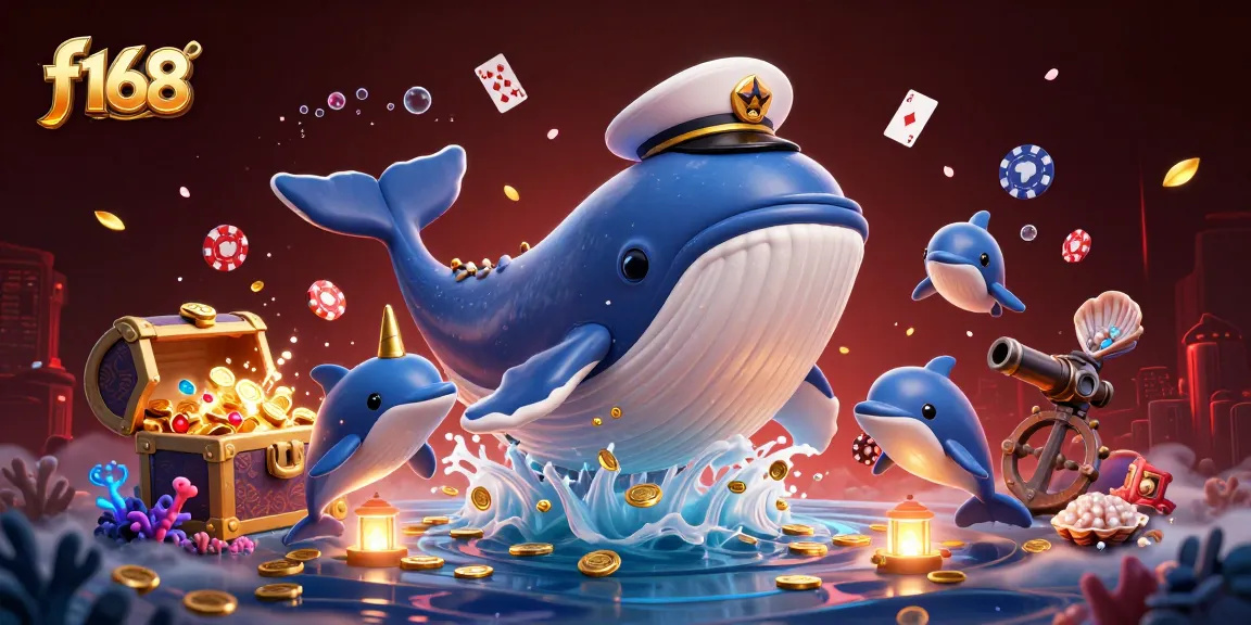 Experience the thrill of f168 with animated characters dancing in a colorful casino scene.