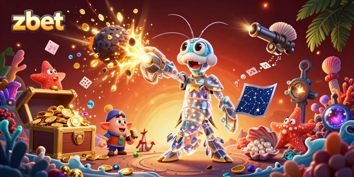 Engage with zbet's thrilling casino adventures featuring an explosive scene of treasures and games
