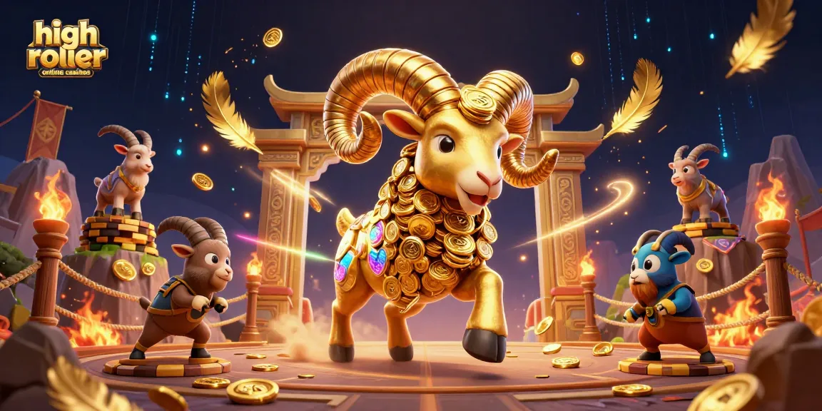 Experience the thrill of high roller online casinos with vibrant visuals of action-packed gambling.