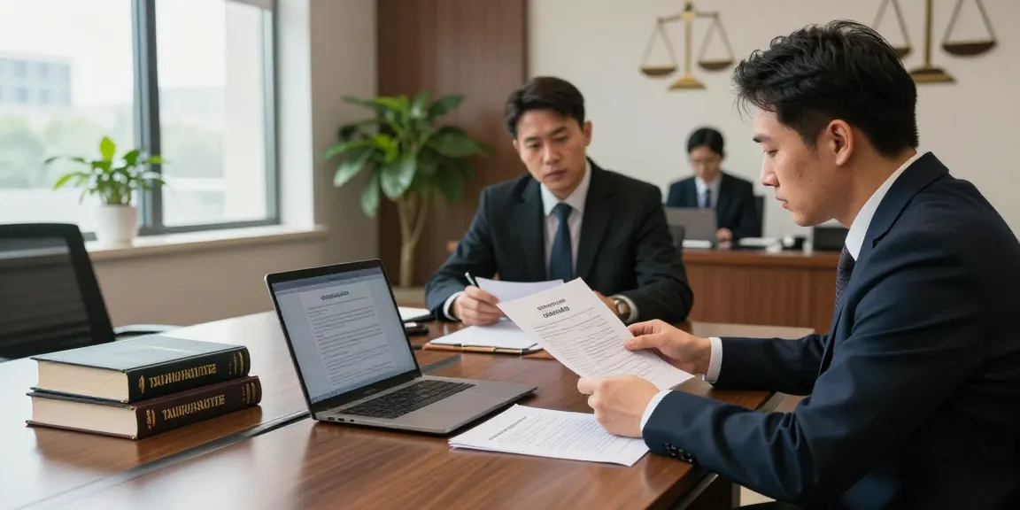 He said during a consultation about legal strategies in a professional law office.