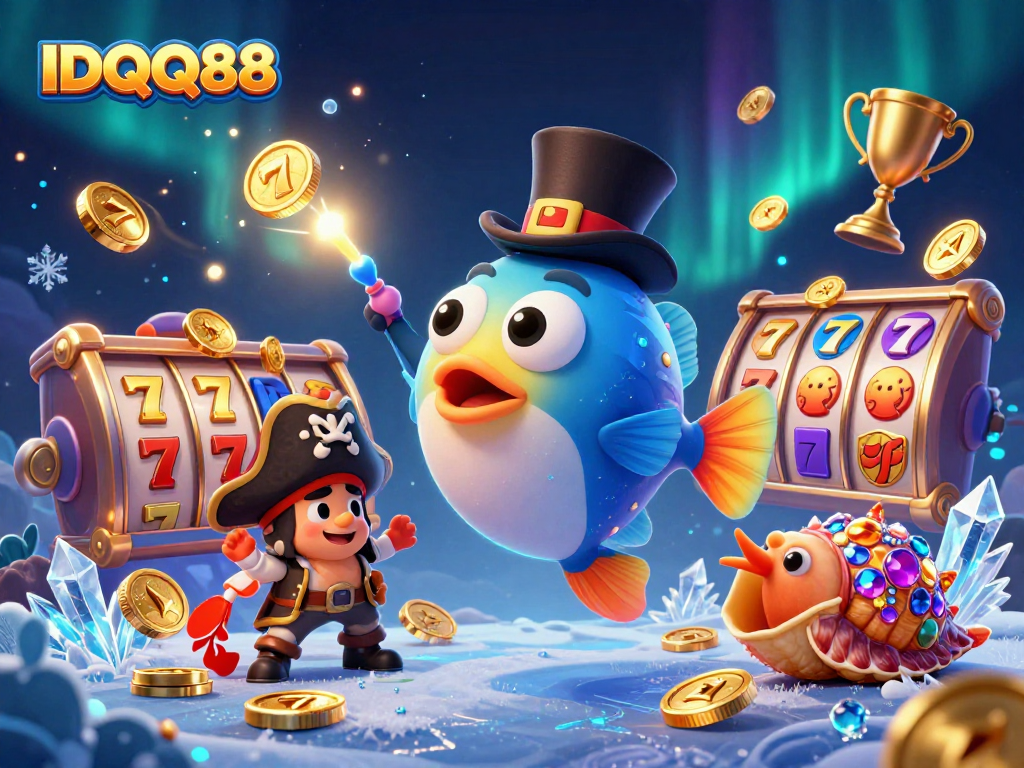 Win big at IDQQ88 by joining the exciting world of slots with glowing coins and treasure-filled adventures.