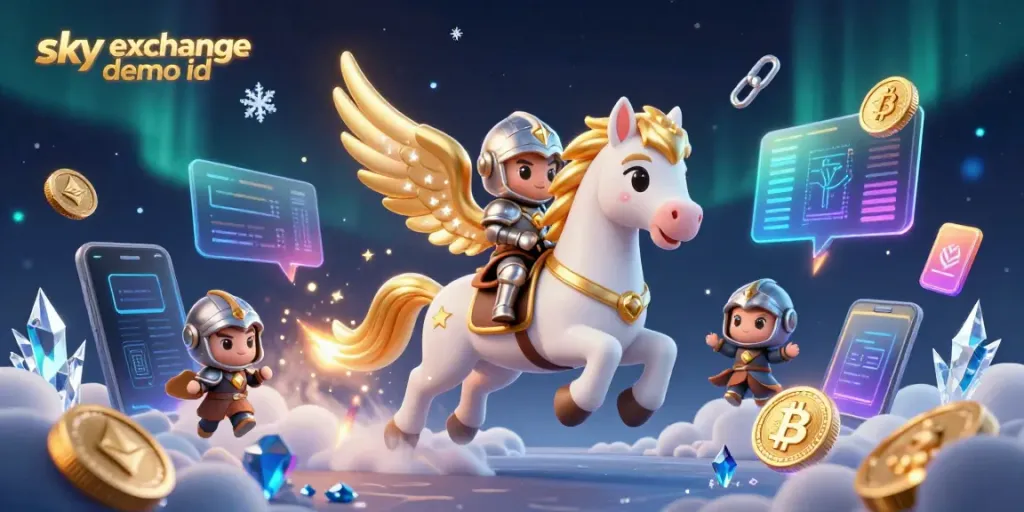 Experience the excitement of betting with a sky exchange demo id in this vibrant casino-themed illustration.