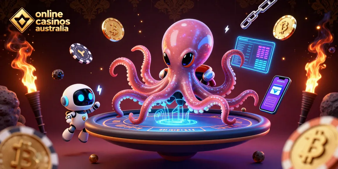Engage with online casinos Australia through thrilling poker scenes featuring imaginative alien characters.