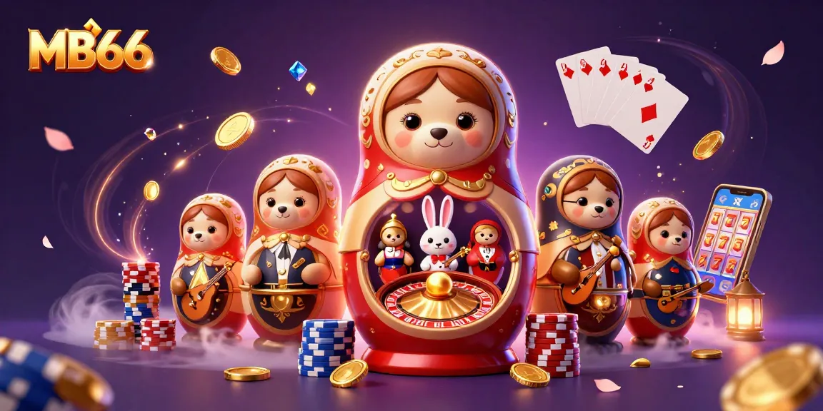 Experience the thrill of MB66 with vibrant casino elements and unique game features.
