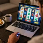 Scène de jeu en ligne engageante mettant en avant le casino retrait sans vérification sur un setup moderne