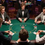Players strategizing during a thrilling poker game at a premium casino, highlighting the excitement of winning with 789