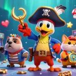 Experience thrilling gaming adventures with hm88, featuring animated characters and vibrant casino elements.