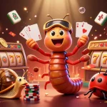 Win big with slot depo 5000 gameplay featuring lively casino characters and dynamic elements.