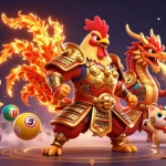 Experience thrilling gaming at z188 with colorful lottery balls and vibrant animated characters.