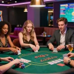 Pengalaman Cara Login LUXURY777 di lounge perjudian modern dengan teman-teman.