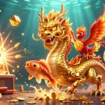 Experience thrilling jackpots at shbetcv with golden dragon, phoenix, and vibrant casino elements.
