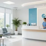 Hair transplant turkey at a modern health clinic showcasing patient care.