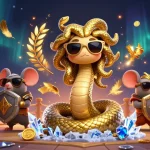 Engage with thrilling gameplay at UK88, featuring vivid 3D characters and casino elements.