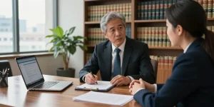 Consultation with a lawyer discussing legal matters, read moreÂ… to understand your rights and options.
