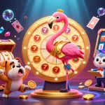 Experience thrilling gameplay with f8bettt in this vibrant 3D casino scene featuring exciting prizes.