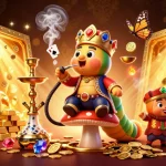 C 168 engages players with vibrant 3D casino scenes featuring plentiful treasures and game elements.